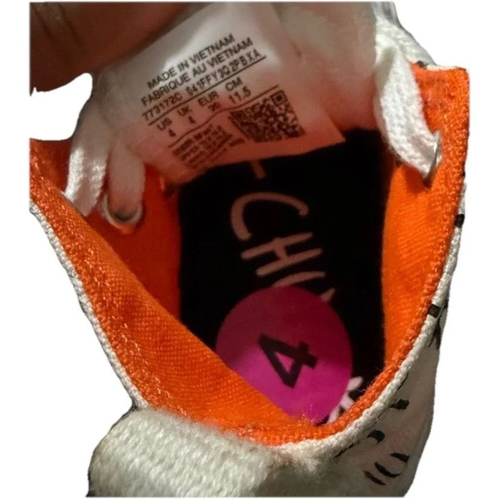 Size 4 Toddler Boy Girls- Converse Chuck 70 High UNT1TL3D -‎ White 2019 Casual